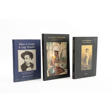 TRE VOLUMI DI VARIA SU SICILIANI ILLUSTRI E SICILIA