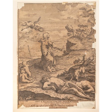 INCISIONE SANTA ROSALIA