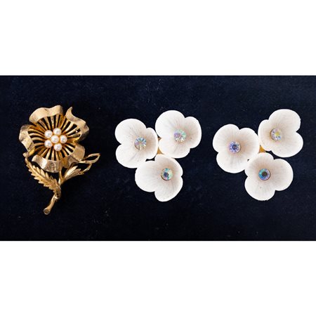 CORO SPILLA E ORECCHINI VINTAGE