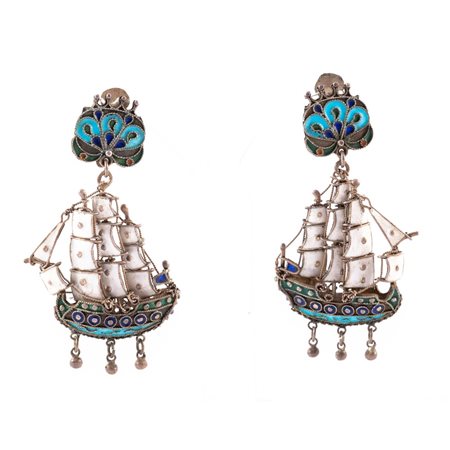 ORECCHINI E PENDENTE IN ARGENTO VINTAGE