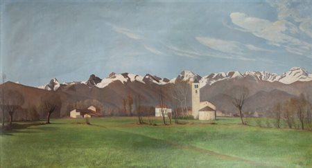 ADOLFO ROLLA<BR>Buenos Aires (Argentina) 1899 - 1967 Torino<BR>"Dal Rocciamelone al Levanna"