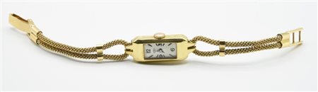 OROLOGIO GIOIELLO UNIVERSAL piccolo orologio a maglia semirigida, quadrante...