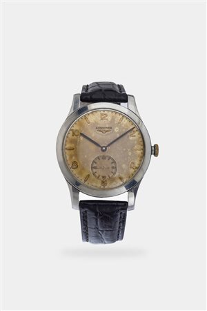 LONGINES<BR>Mod. "Solo tempo", ref. 6118, anni '40