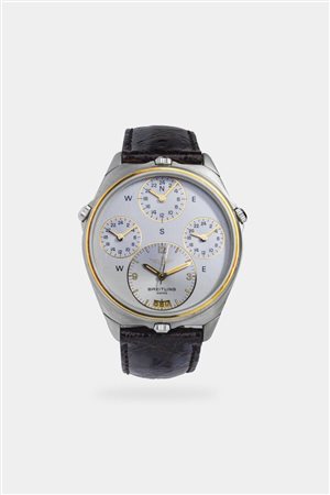 BREITLING<BR>Mod. “World timer”, ref.80840, anni '90