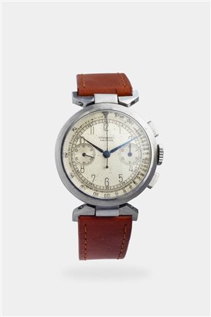 LONGINES<BR>Mod. “Chronograph”, ref.3886, anno 1940
