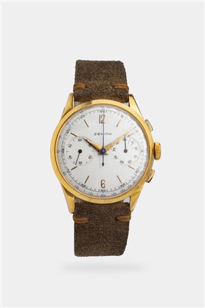 ZENITH<BR>Mod. “Chronograph a due contatori”, ref. 136392, anni '50