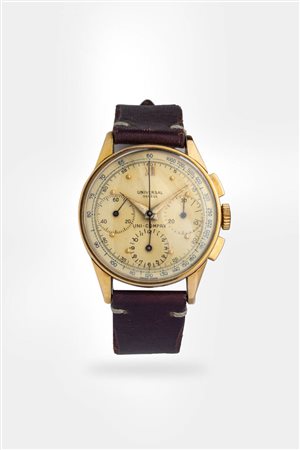 UNIVERSAL GENEVE<BR>Mod. “Chronograph Uni-Compax”, anni '50