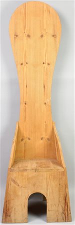 Mario Ceroli DALLA SERIE MOBILI DALLA VALLE, 1972 legno di pino, cm 190x47x50...