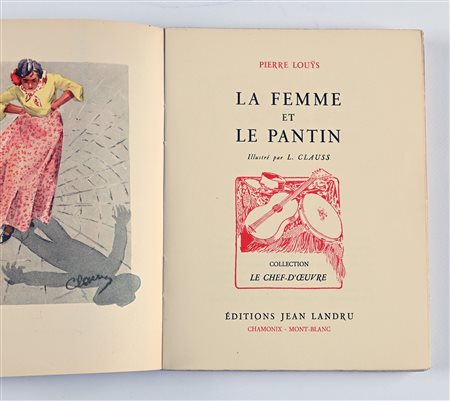 Louÿs, Pierre - LA FEMME ET LE PANTIN