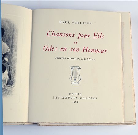 Verlaine, P. - CHANSONS POUR ELLE ET ODES EN SON HONNEUR
