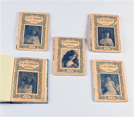 SERRIÉ, LOUIS - LE NU FÉMININ. COURS COMPLET D’ANATOMIE ARTISTIQUE A L’USAGE DES PEINTRES ET SCULPTEURS I-V