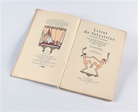 RONSARD/HEMARD, JOSEPH - LIVRET DE FOLASTRIE A IANOT PARISIEN