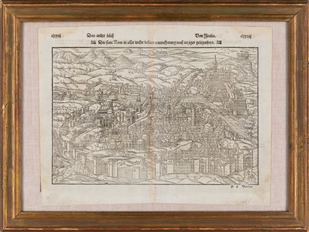 Sebastian Munster - Die statt Rom in aller weldt bekant contrafhetung nach ietziger gelegenheyt