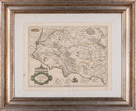 Giovanni Antonio Magini - Benjamin Wright - Campagna di Roma olim Latium