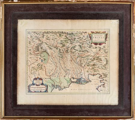 Johannes Janssonius - Patria del Friuli olim forum Iulii