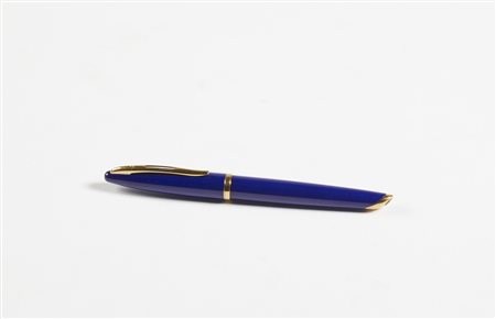 WATERMAN PARIS - Penna stilografica blu.