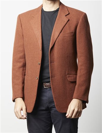 HERMES - Giacca terracotta.