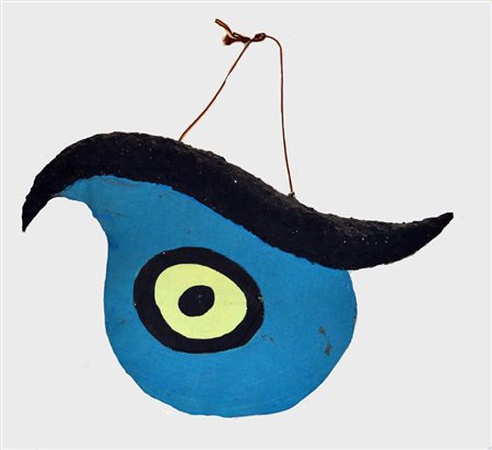 GIOVANNI PISCONTI D’aprés Mirò, 1990 Scultura in cartapesta e stoffa dipinta...