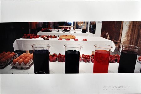 HERMANN NITSCH Performance Fotografia a colori cm. 20x30 – es. 119/200...
