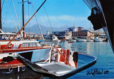 VITTORE BARONI Tautologicard n.1, 2010 Collage su cartolina postale cm....