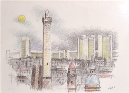GIOVANNI CAPPELLI Bologna, 1994 Litografia a colori cm. 38x53 – es. XXIV/LX...