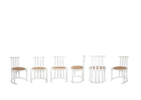  
Set di 6 sedie in stile Baumann 1970
 59x48x82