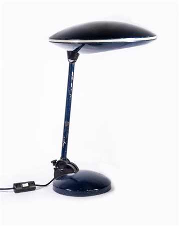  
Lampada da tavolo blu 1970
 20 x 45 x 45 cm