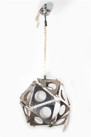  
Lampada poliedrica 1970
 134 x 36 x 36 cm