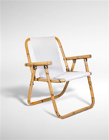  
Sedia pieghevole in Bambu Anni '60 del XX secolo
 83 x 63 x 63 cm