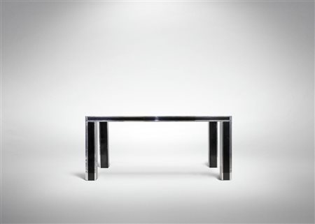 WILLY RIZZO
Napoli, 1928 - Parigi, 2013  
Tavolino da caffè per Mario Sabot Anni '70 del XX secolo
 150 x 80 x 70 cm