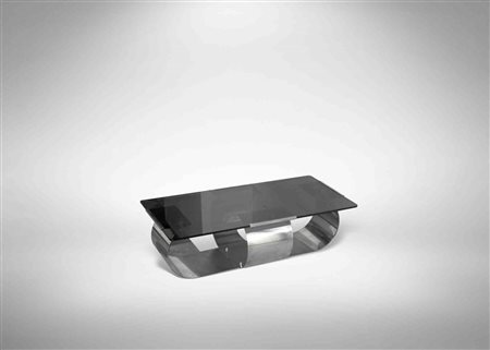 Tavolo Vintage nello stile di Francois Monnet Anni '70 del XX secolo 100 x 50 x 31 cm