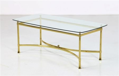  
Tavolo in ottone italiano 1960s
 60 x 116 x 45 cm