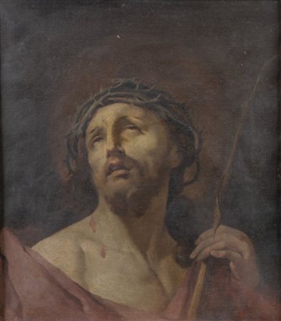 RAFFAELE FACCIOLI (Bologna 1845 – 1916) "La passione di Cristo". Olio su...
