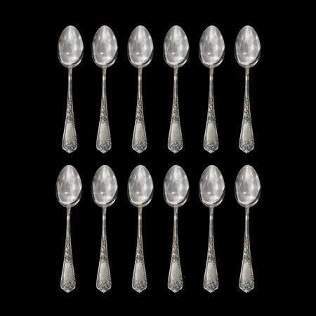 Cucchiani in argento 12 pz