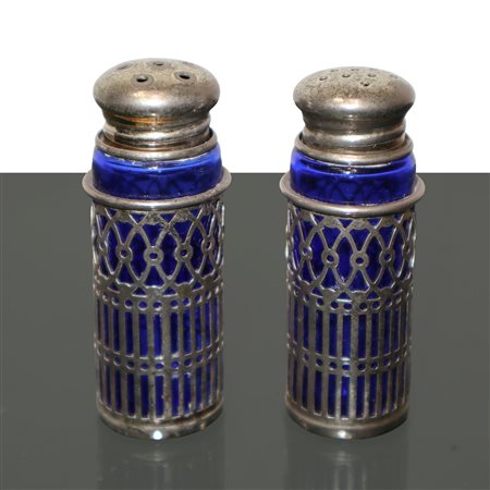 Sale e pepe, vetro e argento