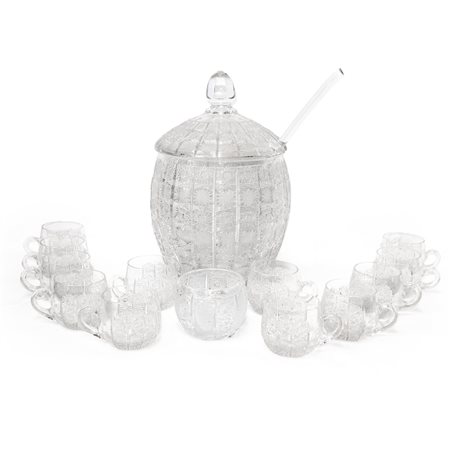 Queen Lace Crystal - Servizio da punch in cristallo Queen Lace. 