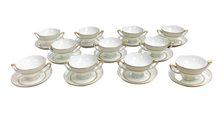 H & C ‘Selb Bavaria’ Heinrich - Servizio consommé 