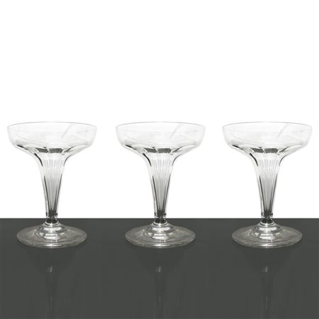 N. 16 calici in cristallo