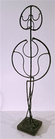 TOMSHINSKY STANLEY New York (New York) 1935 Voyageur 1963 Scultura in Ferro...