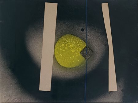 DANGELO SERGIO Milano (Mi) 1932 Senza titolo 1993 Tecnica mista su tela...