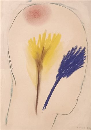 GOLBA HOSSEIN Babol (Iran) 1956 Figura 1997 Disegno su carta 35,00x25,00...