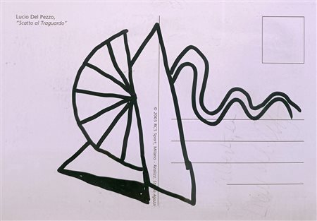 DEL PEZZO LUCIO Napoli (Na) 1933 Senza titolo 2005 Pennarello su carta...