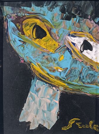 STULA ARMANDO Sogliano al rubicone (FC) 1942 Senza titolo Olio su faesite...