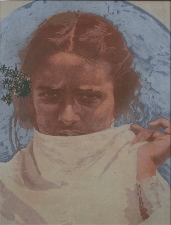 Basilio Cascella (Pescara 1860-Roma 1950)  - Timidezza