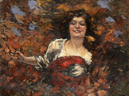 Basilio Cascella (Pescara 1860-Roma 1950)  - Fantasia