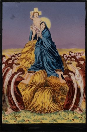 Basilio Cascella (Pescara 1860-Roma 1950)  - Madonna del Grano