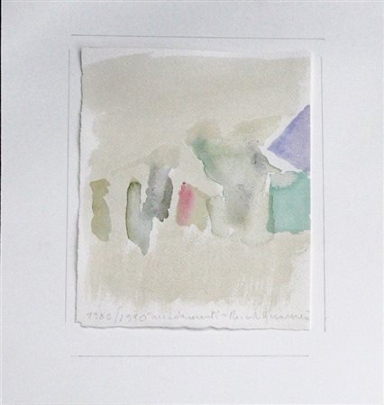 RICCARDO GUARNERI, "Accadimenti", 1980/1990