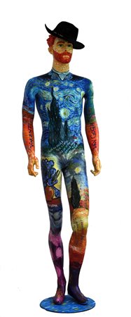 SKIM Vincent (Van Gogh), 2013 Tecnica mista e spray su manichino h. cm. 195...