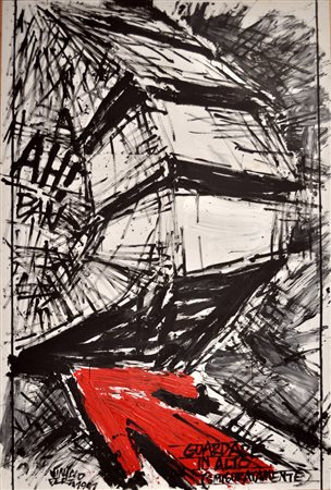 VINICIO BERTI Guardare in alto (smisuratamente), 1991 Olio su tela cm....