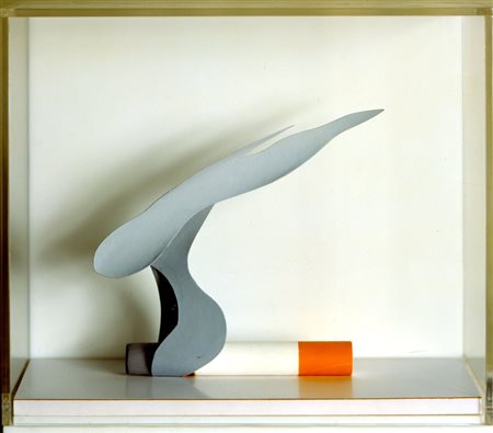 TOM WESSELMANN Maquette for smoking cigarette, 1982 Liquitex su cartoncino,...